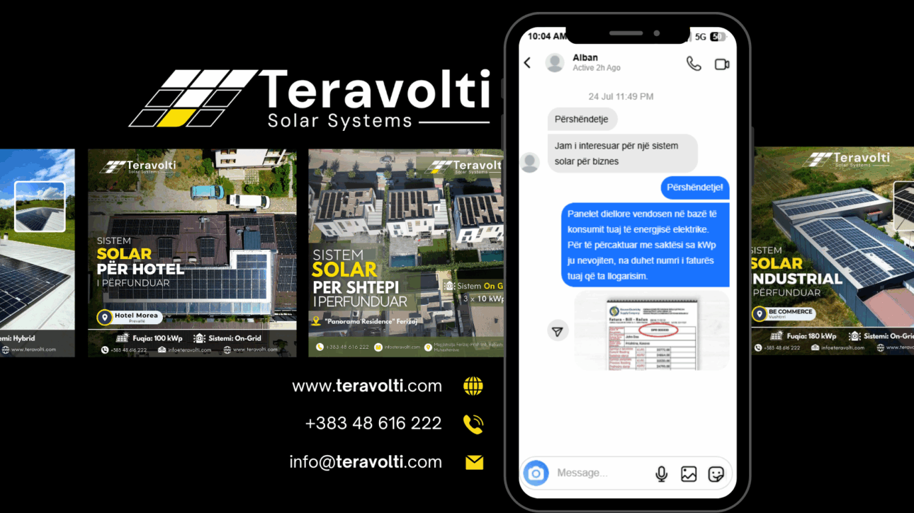 IInstalim panelesh solare Ferizaj